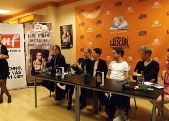 Slavnostní křest knihy Colette v Paláci knih na Václavském náměstí