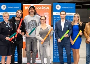 Policie ČR a bubeník Tokhi uspořádali edukativní tour