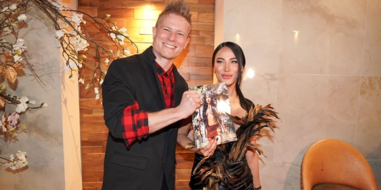 Na vánoční Playboy dinner párty šlehaly plameny